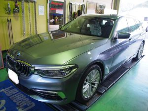 BMW523dﾂｰﾘﾝｸﾞ納車させていただきました。