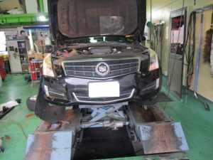 キャデラックＡＴＳウォッシャー液が出ない