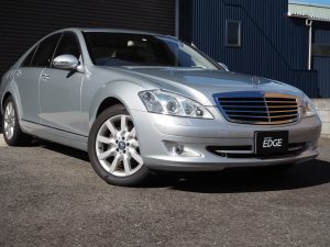 姫路市｜外車の板金・塗装、自動車整備・車検｜有限会社アサダメルセデスベンツＳ５５０　エアサスＡＬＬ交換済　ガラスコーティング済