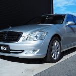 姫路市｜外車の板金・塗装、自動車整備・車検｜有限会社アサダメルセデスベンツＳ５５０　エアサスＡＬＬ交換済　ガラスコーティング済