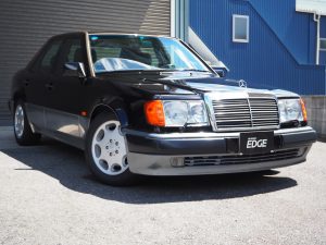 姫路市｜外車の板金・塗装、自動車整備・車検｜有限会社アサダ５００Ｅ　ポルシェライン　ブラックソリッドカラー 内外装仕上済 機関系メンテナンス済