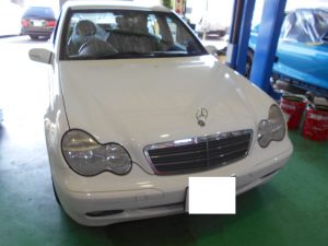 メルセデスベンツＣ１８０Ｗ２０３車検整備
