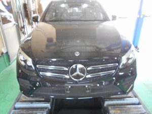 メルセデスベンツＧＬＣ Ｃ２５３リア部事故修理