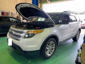 フォードエクスプローラー車検整備