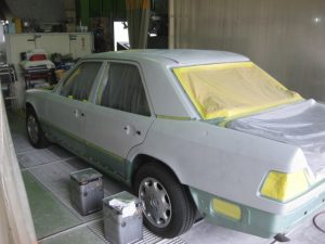 メルセデスベンツ２２０Ｅ Ｗ１２４レストア（ボディ編）