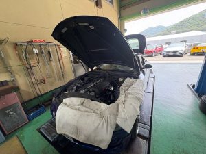 ＢＭＷＺ４Ｍクーペ ＡＢＳランプ点灯修理