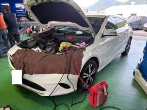 メルセデスベンツＣＬＡ１８０車検整備