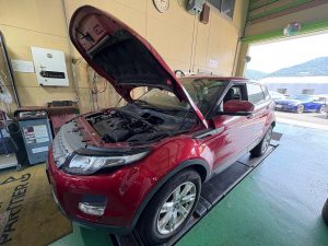 レンジローバーイヴォーグエンジン始動しない