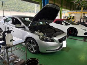 ボルボＶ４０ ＬＬＣ漏れ修理