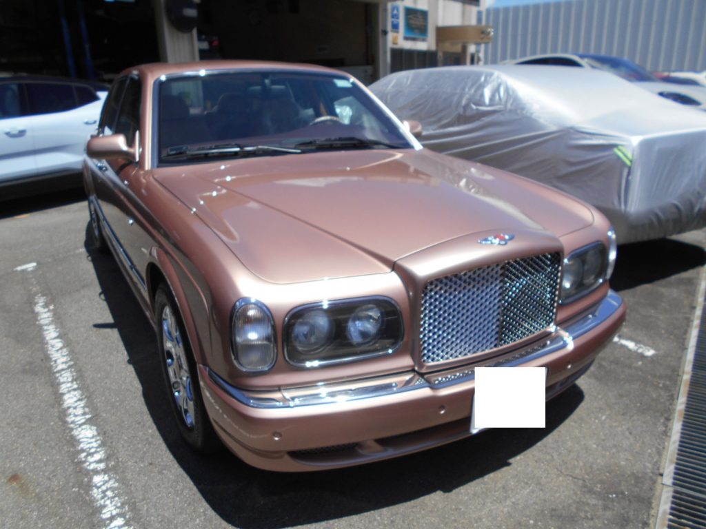 ベントレーアルナージ車検整備